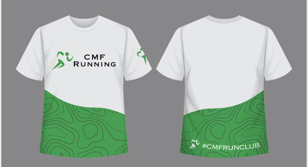 CMF Tineli White/Green Running Tee